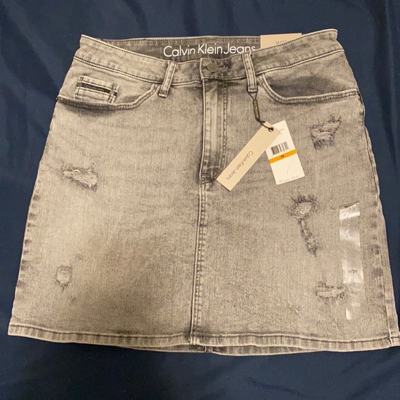Calvin Klein Dresses & Skirts - Brand New/Never worn Calvin Klein Denim Skirt